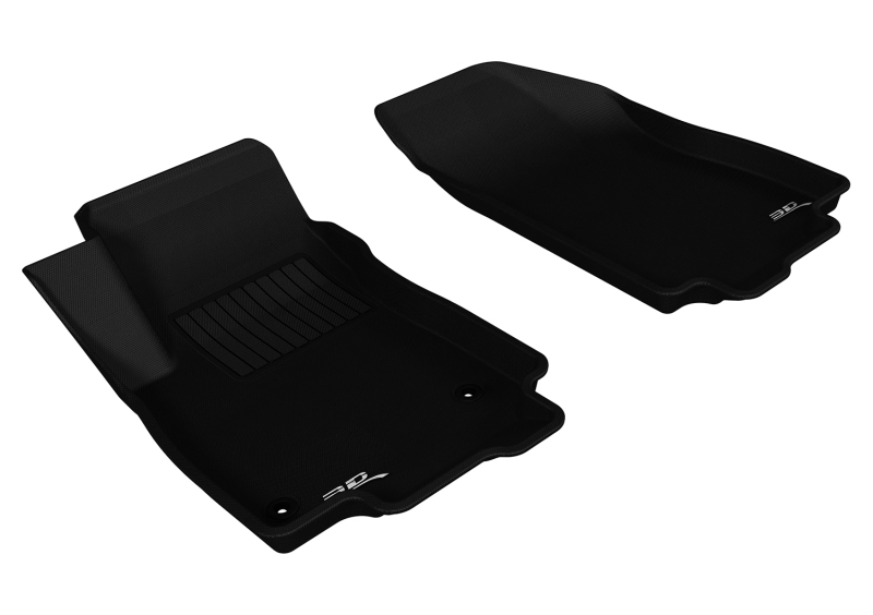 Buick Encore Floor Mats - Front - 3D MAXpider - KAGU - Black - `13-`20 Buick Encore Floor Mats - Front - 3D MAXpider - KAGU - Black - `13-`20